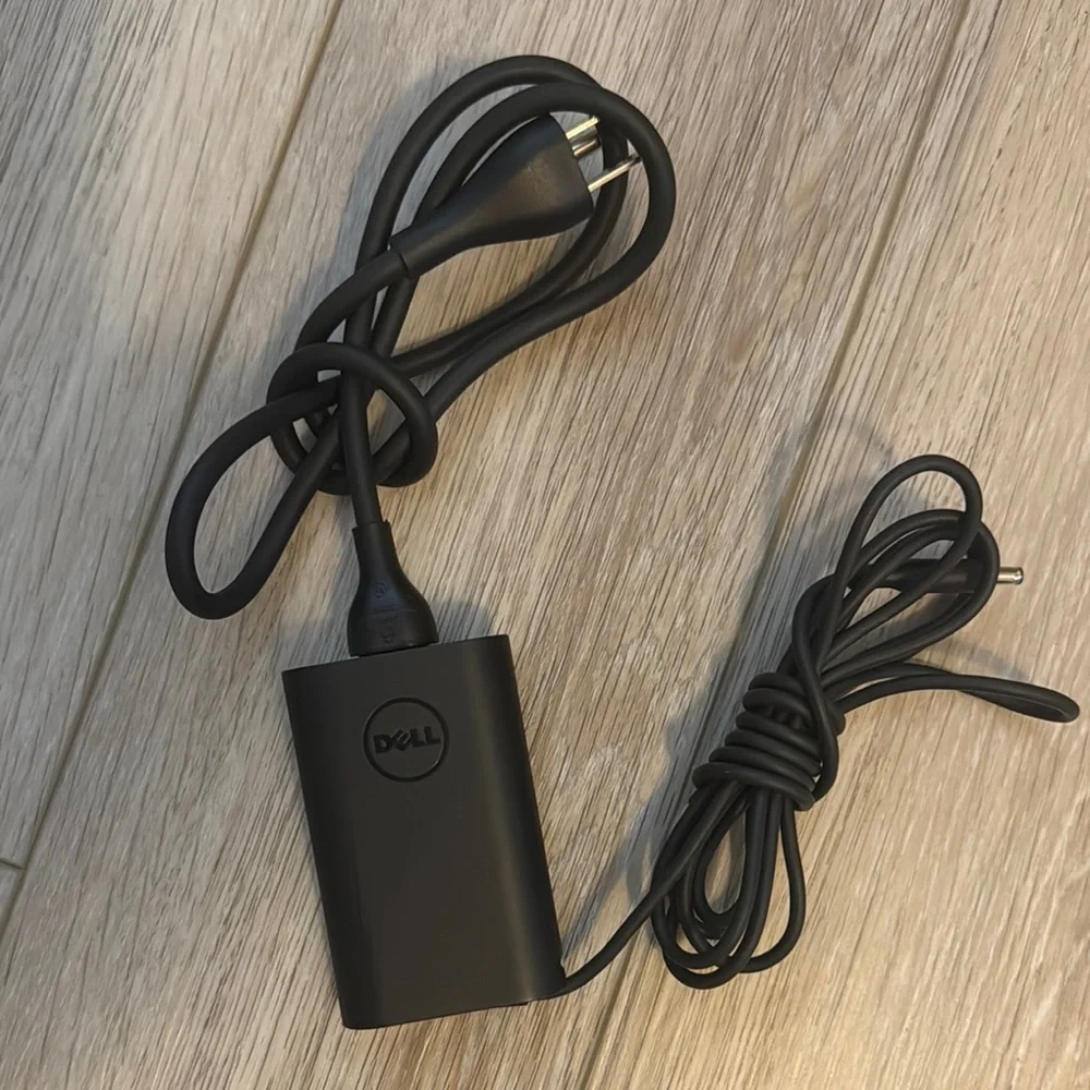 Dell Black Power Adapter with Cord 45W